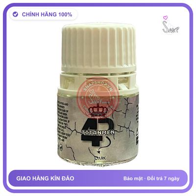 Popper Titanmen 4P Dark 20ml chính hãng - chai 20ml, hương dịu không nồng, hàng chuẩn nhập khẩu - giao hàng che tên kín đáo