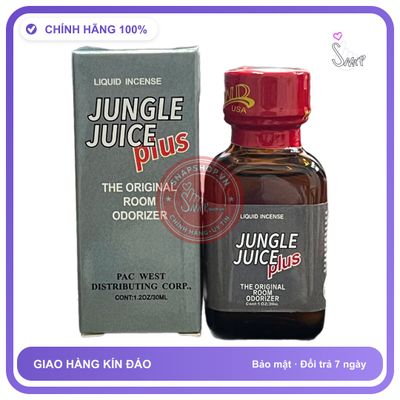 Popper Jungle Juice Plus 30ml chính hãng - chai 30ml, hương dịu không nồng, hàng chuẩn nhập khẩu - giao hàng che tên kín đáo