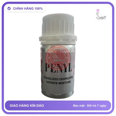 Popper Khô Penyl Stabilized Isopropyl Nitrite Mixture USA 40g chính hãng - hương dịu không nồng, hàng chuẩn nhập khẩu, nắp kín không bay hơi - giao hàng che tên kín đáo