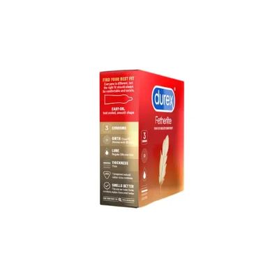 Bao cao su siêu mỏng Durex Fetherlite hộp 3 giao nhanh