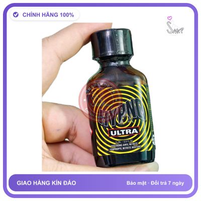 Poppers Hypno Ultra XXXStrong 24ml Propyle Amyle USA chính hãng - chai 24ml, hương dịu không nồng, hàng chuẩn nhập khẩu - giao hàng che tên kín đáo