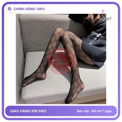 Quần Tất Lưới Nữ Họa Tiết Chữ G Gợi T917 Đen chính hãng - co giãn thoải mái, chất vải mềm mát, đường may tỉ mỉ - giao hàng che tên kín đáo