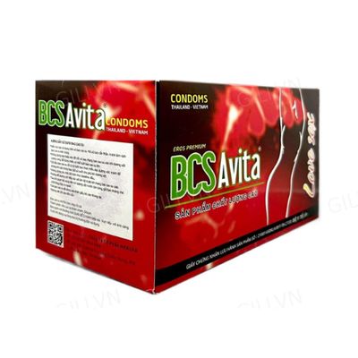 Bao cao su Avita hộp 12 hộp nhỏ x 10 cái