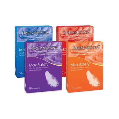 Bao cao su Dreamtana Max Safety hộp 10 cái