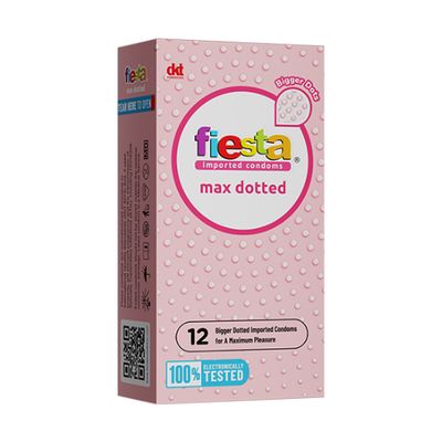 Bao Cao Su Fiesta Max Dotted hộp 12 cái