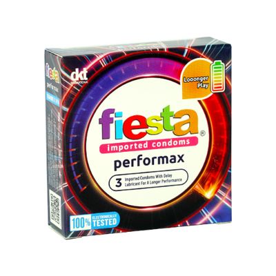 Bao Cao Su Fiesta Performax hộp 3 cái