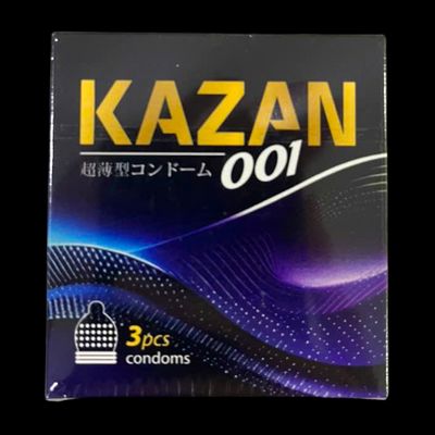 Bao cao su KAZAN 001 hộp 3 cái mẫu mới
