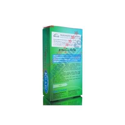 Bao cao su Krabi Ultra Thin Cool siêu mỏng, hương bạc hà (xanh lá) hộp 12 cái mẫu mới