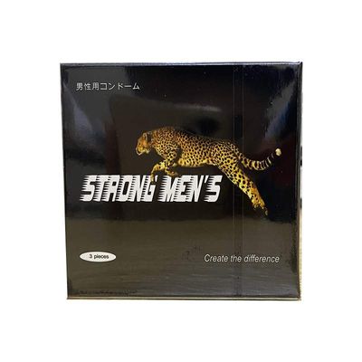 Bao cao su Nhật Bản Strong Men's (có gân gai - khử mùi tối đa - co giãn linh hoạt) hộp 3 cái
