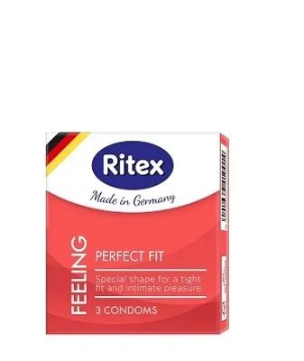 Bao cao su ôm sát Ritex Feeling Perfect Fit hộp 3 cái