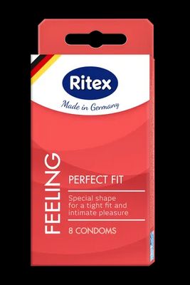 Bao cao su ôm sát Ritex Feeling Perfect Fit hộp 8 cái