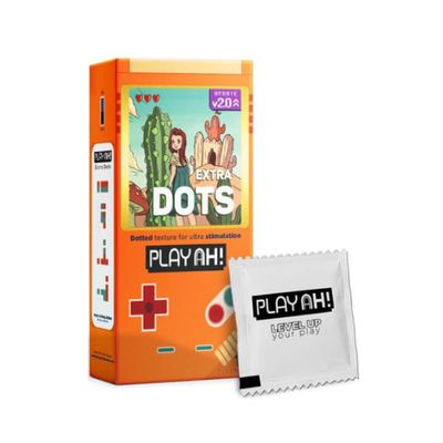 Bao cao su PlayAh Extra Dots hộp 10 cái hàng có sẵn