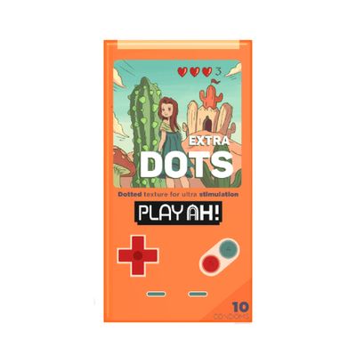 Bao cao su PlayAh Extra Dots hộp 10 cái giao nhanh