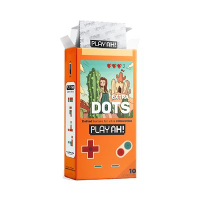 Bao cao su PlayAh Extra Dots hộp 10 cái mẫu mới