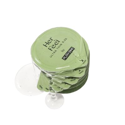 Bao cao su PlayAh Her Feel Ultra Thin 0.03 hộp 3 cái mẫu mới