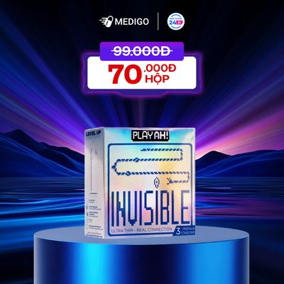 Bao cao su PlayAh Snake Invisible hộp 3 cái