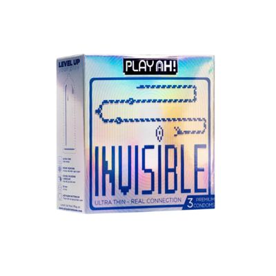 Bao cao su PlayAh Snake Invisible hộp 3 cái hàng có sẵn