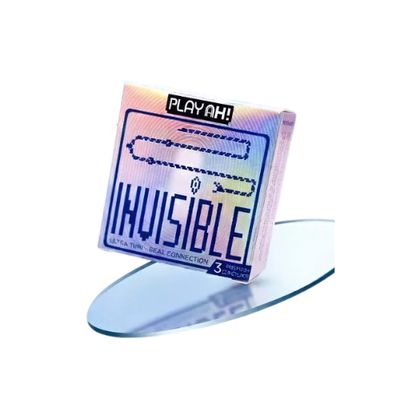 Bao cao su PlayAh Snake Invisible hộp 3 cái giao nhanh