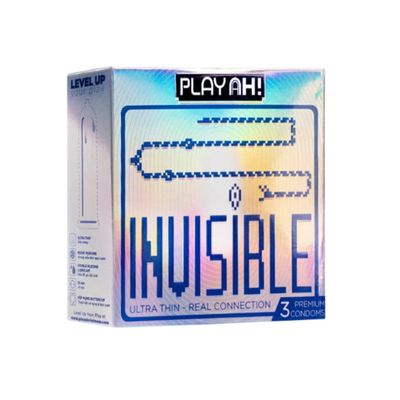 Bao cao su PlayAh Snake Invisible hộp 3 cái đóng gói kín