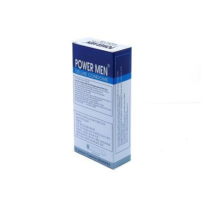 Bao cao su siêu mỏng kéo dài Power Men Viagra Type hộp 12 cái đóng gói kín