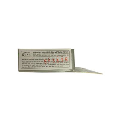 Bao cao su siêu mỏng Krabi Ultrathin hộp 12 cái bản tiêu chuẩn