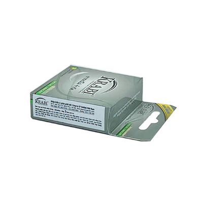 Bao cao su siêu mỏng Krabi Ultrathin hộp 3 cái bản tiêu chuẩn