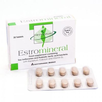 Cải thiện triệu chứng tiền mãn kinh Estromineral hộp 3 vỉ x 10 viên hàng có sẵn