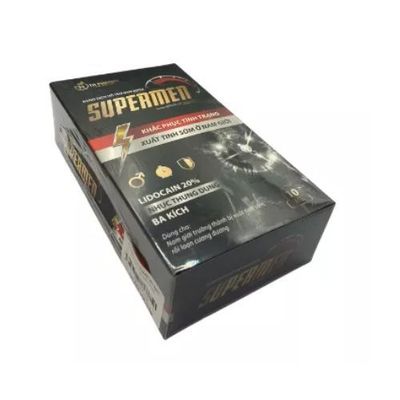 Chai xịt chống xuất tinh sớm Supermen hộp 1 chai 10ml hàng có sẵn