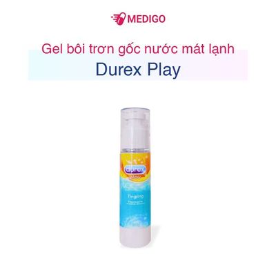 Gel bôi trơn gốc nước mát lạnh Durex Play Tingling chai hàng có sẵn