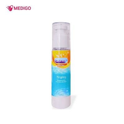 Gel bôi trơn gốc nước mát lạnh Durex Play Tingling chai 100g hàng có hàng có sẵn