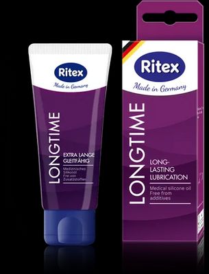 Gel bôi trơn kéo dài thời gian gốc silicone Ritex Longtime Long-Lasting Lubrication hộp 1 tuýp hàng có sẵn