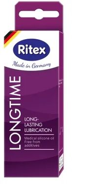 Gel bôi trơn kéo dài thời gian gốc silicone Ritex Longtime Long-Lasting Lubrication hộp 1 tuýp 60ml hàng có hàng có sẵn