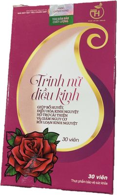 Giúp bổ huyết, điều hòa kinh nguyệt Trinh Nữ Điều Kinh hộp 30 viên