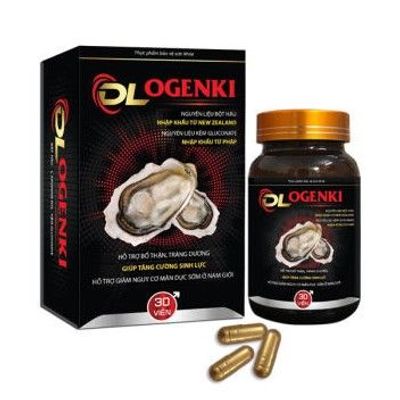 Hỗ trợ bổ thận, tráng dương, tăng cường sinh lực DL Ogenki hộp 1 lọ 30 viên