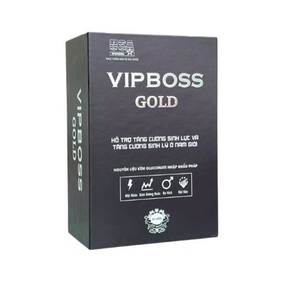 Hỗ trợ bổ thận, tráng dương VipBoss Gold hộp 30 viên giao nhanh