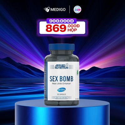 Hỗ trợ sức khoẻ nam giới Sex Bomb lọ 120 viên