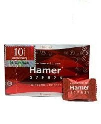 Kẹo sâm Hamer 37F82K hộp 14 chính hãng
