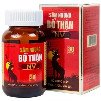 Sâm Nhung Bổ Thận NV Dolexpharm hộp 1 lọ 30 x viên
