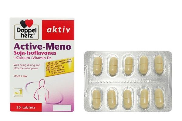 Thực phẩm cho phụ nữ mãn kinh Active Meno Doppelherz hộp 3 vỉ x 10 viên