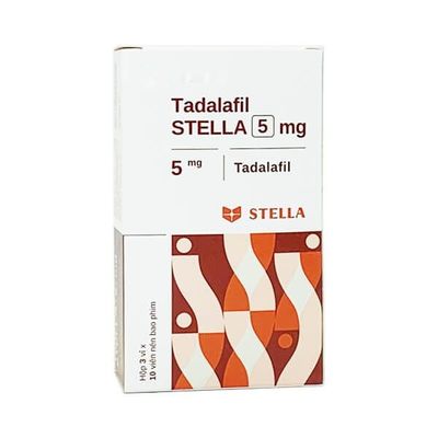 Viên uống rối loạn cương dương Tadalafil STELLA 5mg hộp 3 vỉ x 10 viên
