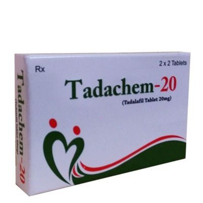 Viên uống rối loạn cương dương Tadachem-20 hộp 4 viên đóng gói kín