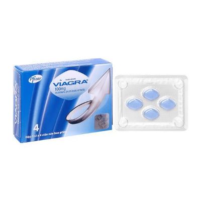 Viên uống rối loạn cương dương Viagra 100mg hộp 4 viên