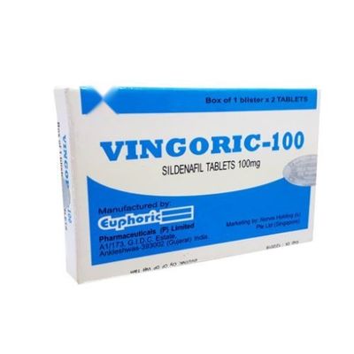 Viên uống rối loạn cương dương Vingoric 100 hộp 1 vỉ x 4 viên mẫu mới