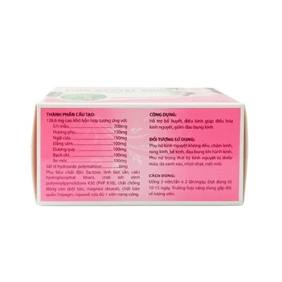 Viên uống bổ huyết, điều kinh Linh Nguyệt Đơn hộp 50 viên giao nhanh