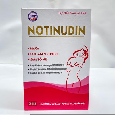 Viên uống bổ sung nội tiết tố nữ Notinudin hộp 30 viên