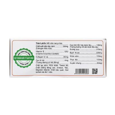 Viên uống cân bằng nội tiết tố nữ Bảo Xuân Gold Tuổi 30-50 hộp 30 viên bản tiêu chuẩn