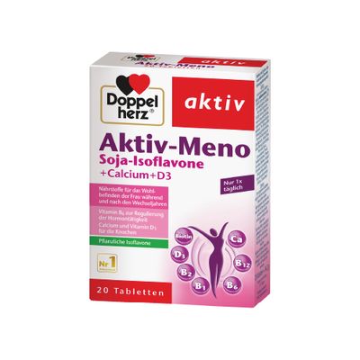 Viên uống cân bằng nội tiết tố nữ Doppel Herz Aktiv Active-Meno hộp 20 viên