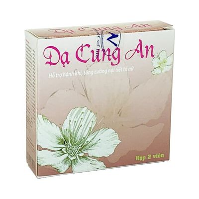 Viên uống giảm tác dụng phụ tránh thai Dạ Cung An hộp 2 viên
