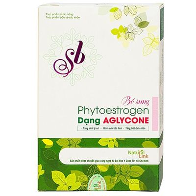 Viên uống mầm đậu nành SB bổ sung Phytoestrogen dạng aglycon hộp 30 viên