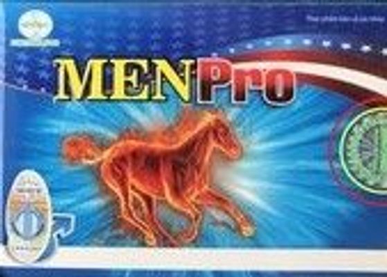 Viên uống tăng cường sinh lý, bồi bổ sức khỏe nam giới MenPro hộp 4 chính hãng